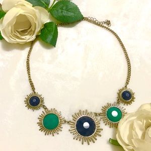 Gold Sunburst Necklace